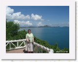 11140004 * One of the look out spots during our drive around the island of Koh Samui.  Thats Chaweng beach in the background. * 2240 x 1680 * (1.45MB)